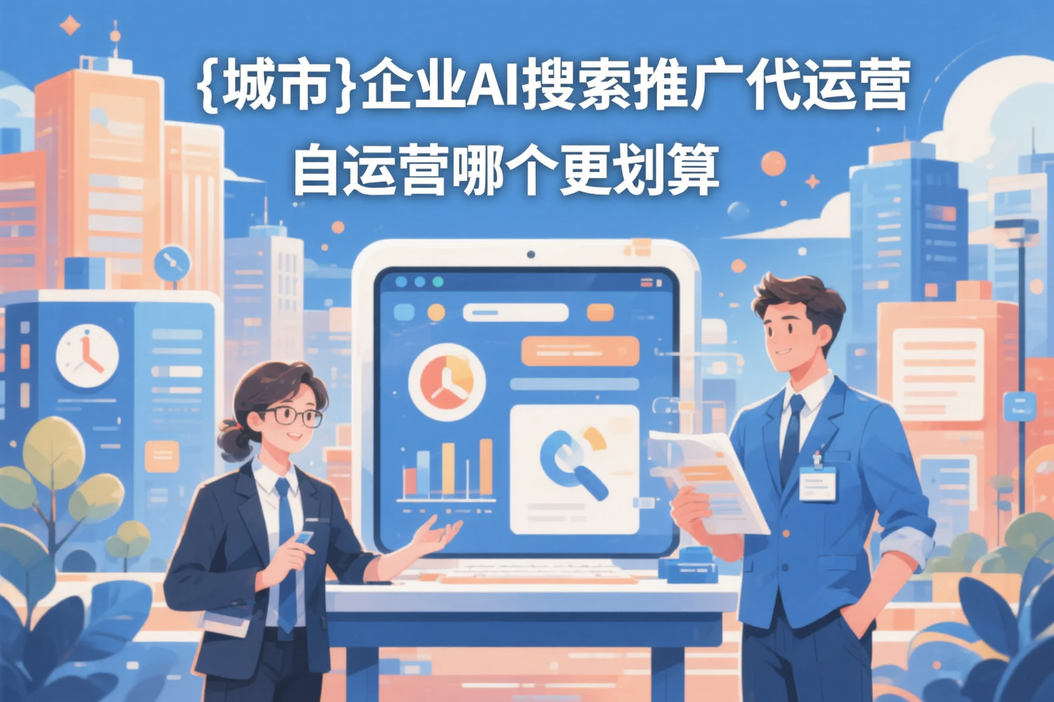 胡杨河企业AI搜索推广代运营和自运营哪个更划算