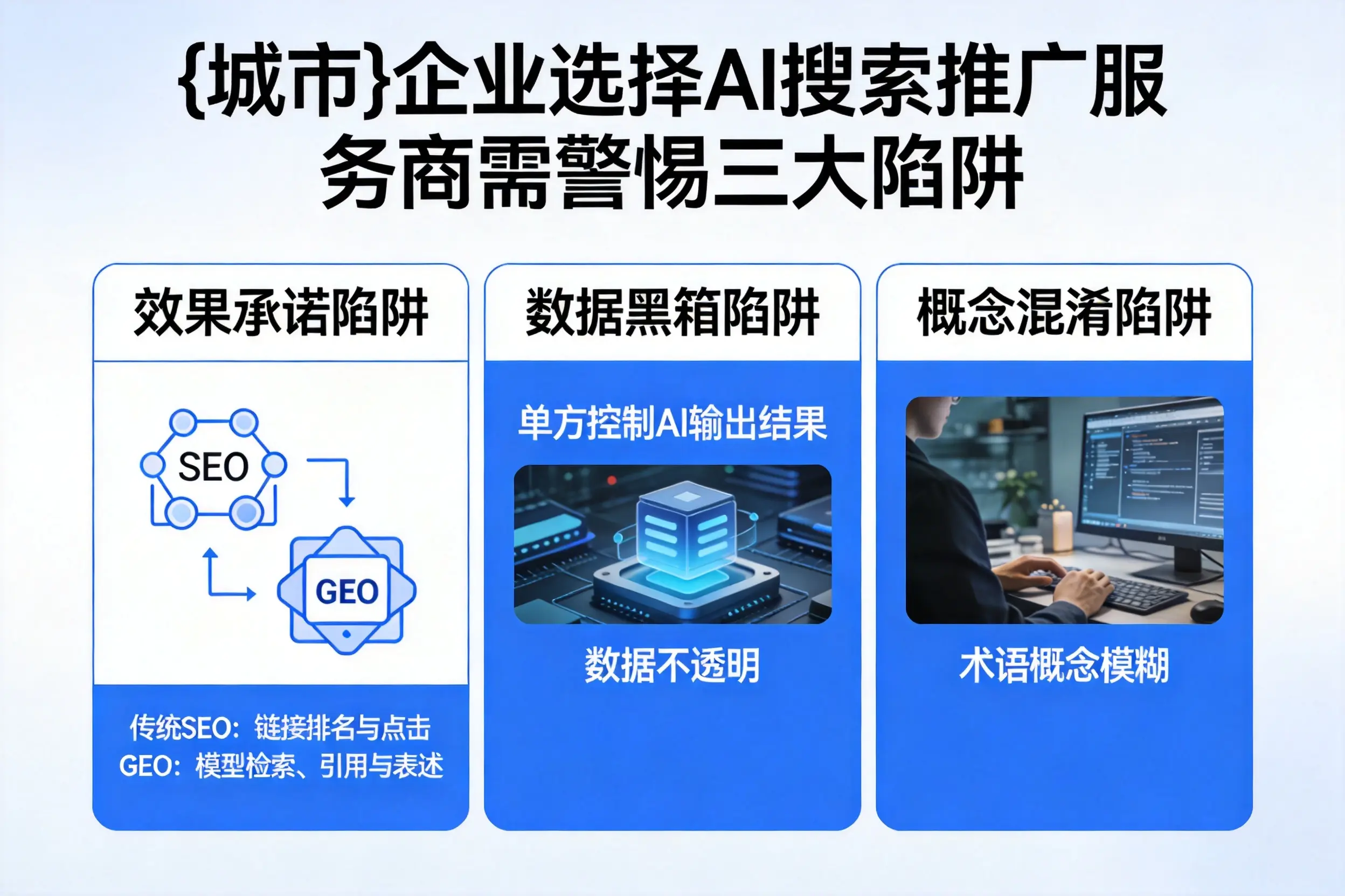 胡杨河企业选择AI搜索推广服务商需警惕三大陷阱
