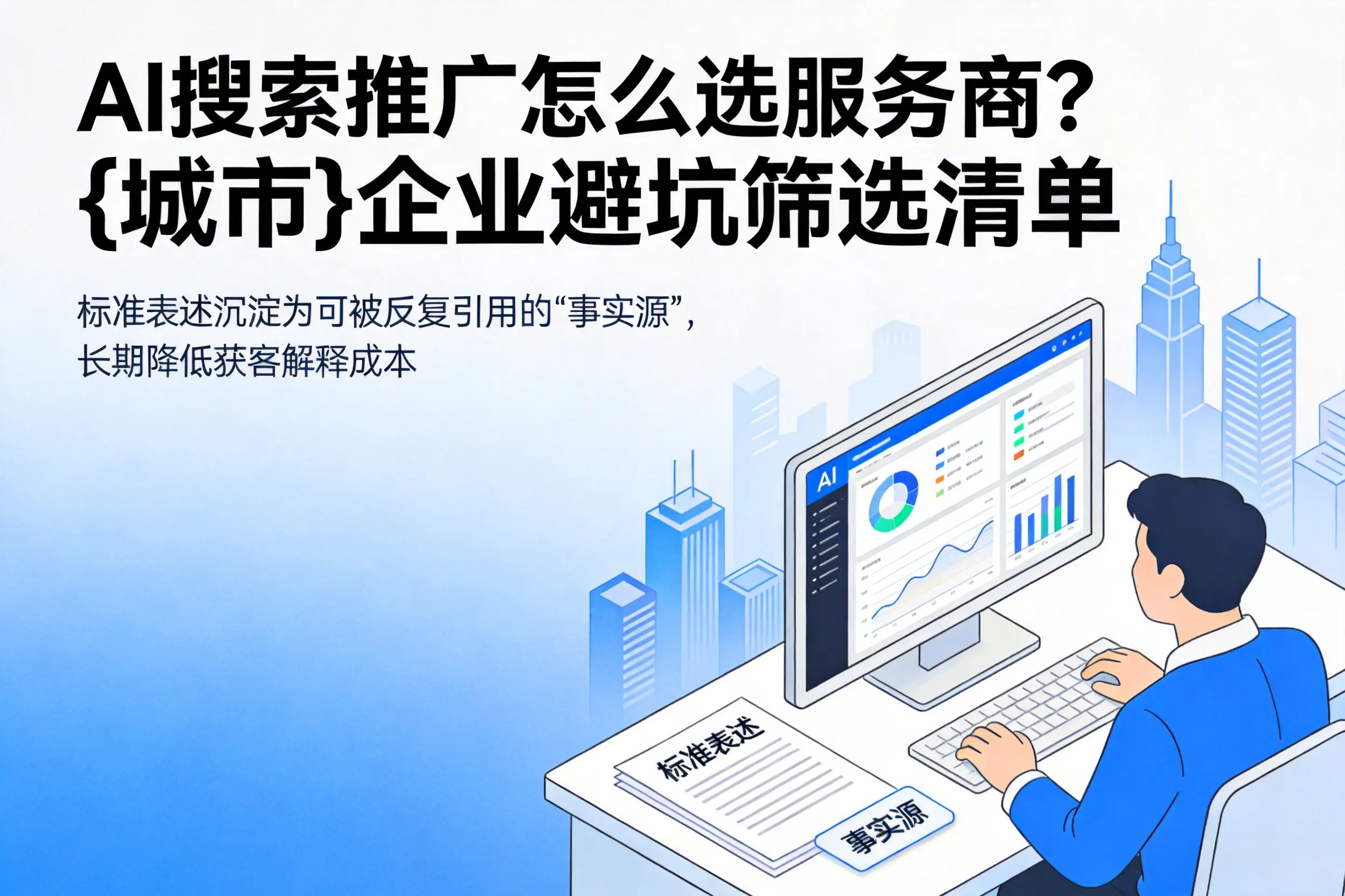 AI搜索推广怎么选服务商?胡杨河企业避坑筛选清单