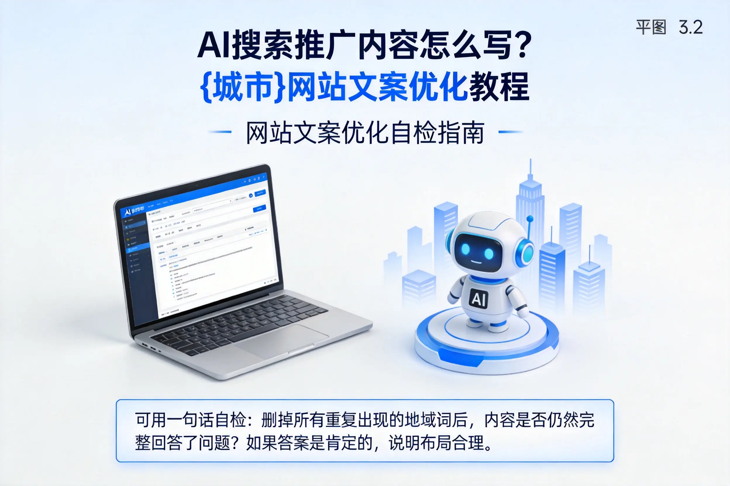 AI搜索推广内容怎么写？胡杨河网站文案优化教程