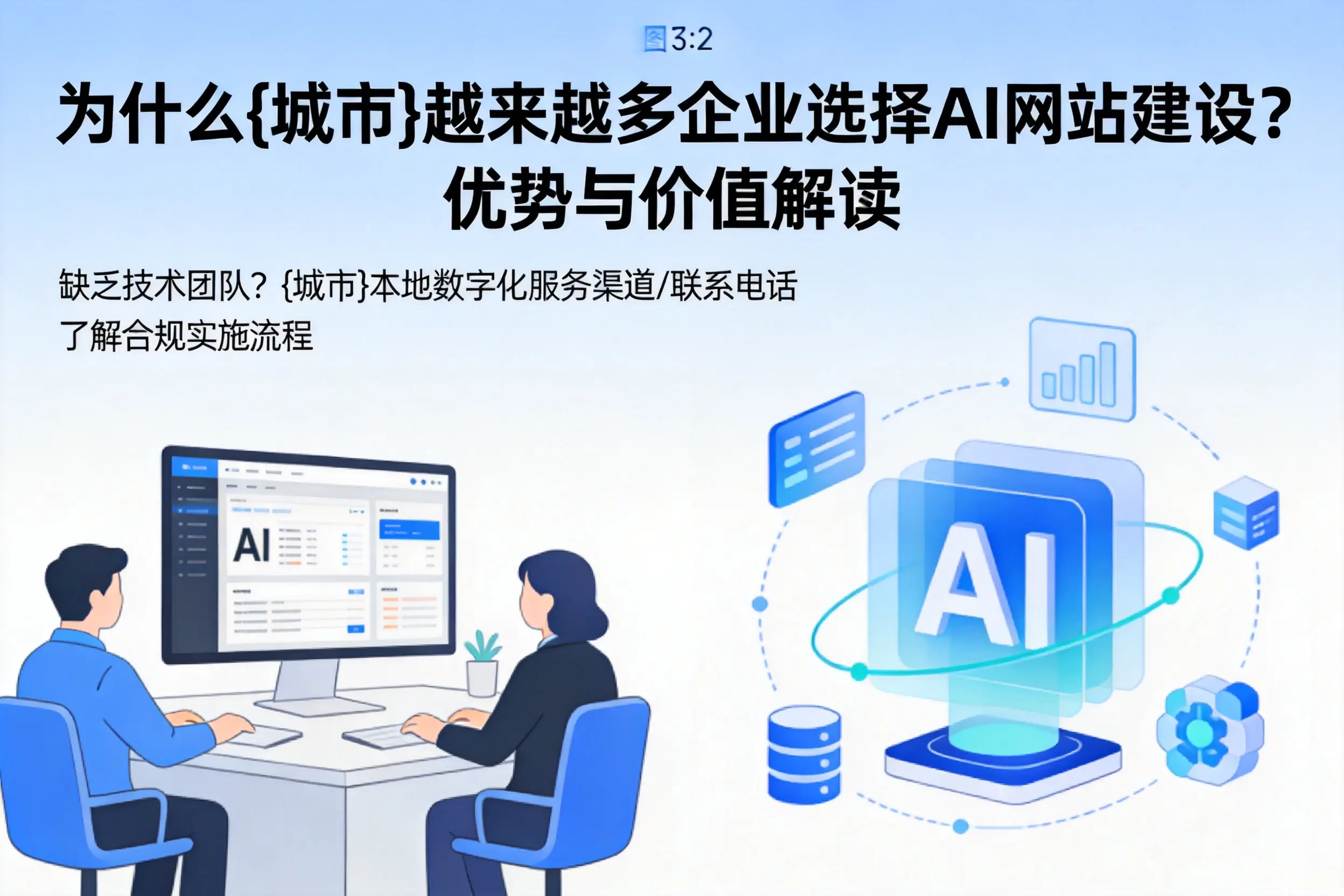 为什么胡杨河越来越多企业选择AI网站建设？优势与价值解读