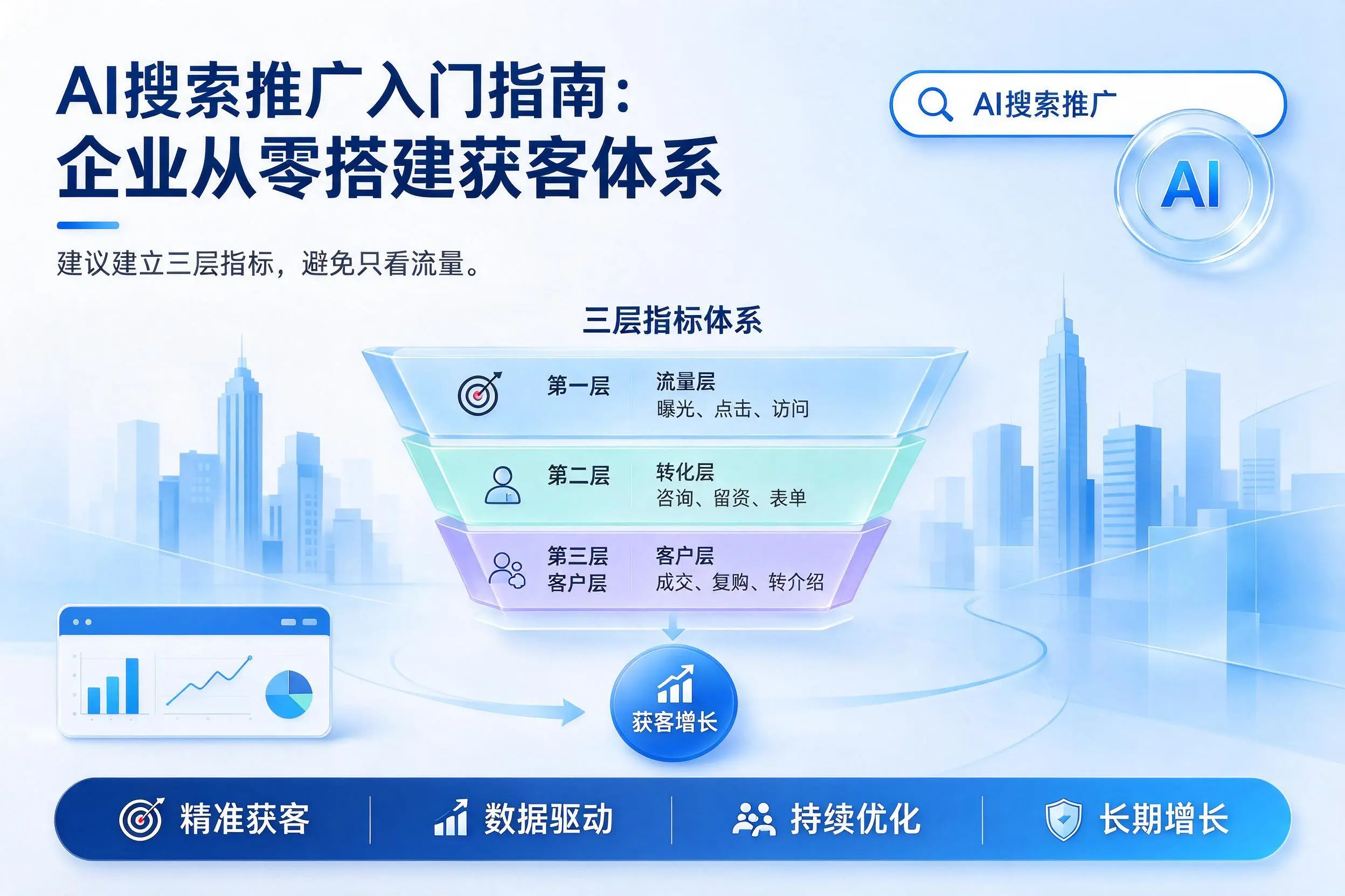 AI搜索推广入门指南：胡杨河企业从零搭建获客体系